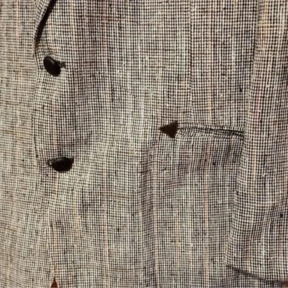 Vintage Panhandle Slim Sport coat Cowboy Western size 46R linen silk blend tweed - Picture 5 of 8